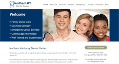 Desktop Screenshot of nkydentalcenter.com